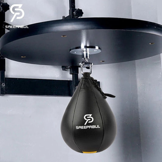 Boxing Speed Bag with Swivel Training Ball Accessory - Booyes fitness