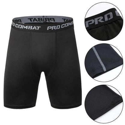 Men Sports Shorts Male Quick Drying Sports Mens Shorts Jogging Fitness Shorts Men Tight Short Pant Running Shorts - Booyes fitness